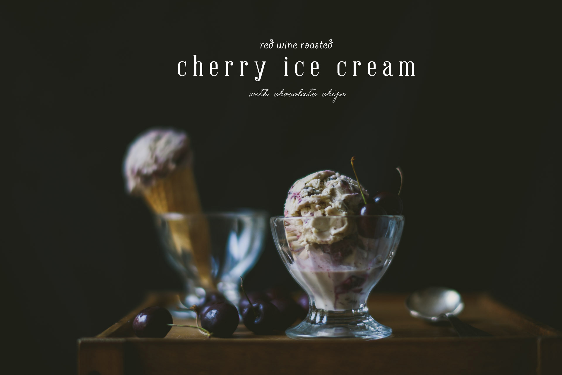 red-wine-roasted-cherry-ice-cream | le jus d